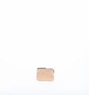 Pia Mini long beach noce - borsa make-up in pelle beige - Marta Ray