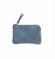 Pia Mini long beach ottanio - borsa make-up in pelle blu - Marta Ray