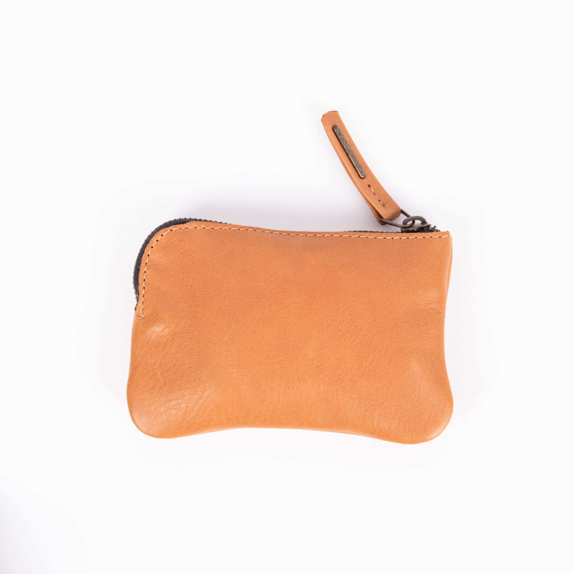 Pia Mini mousse whisky - borsa make-up in pelle marrone - Marta Ray