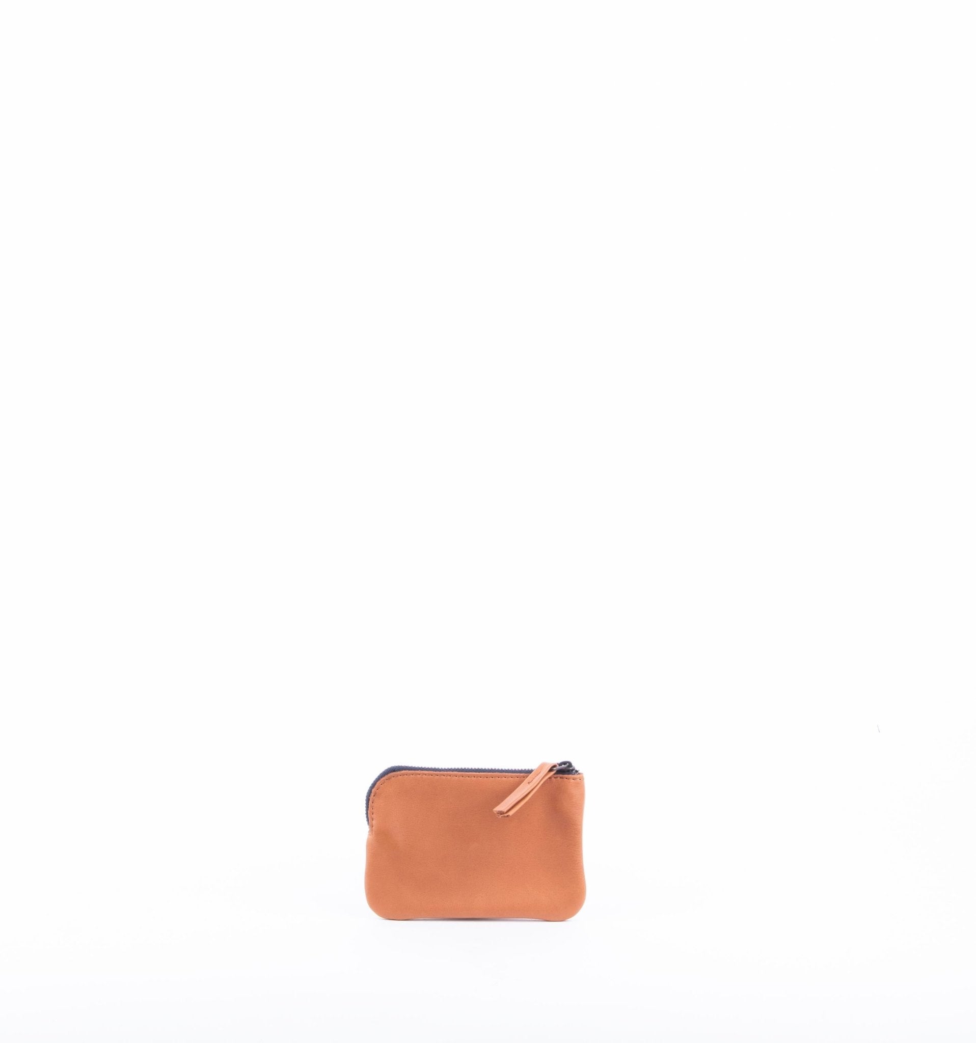 Pia Mini mousse whisky - borsa make-up in pelle marrone - Marta Ray