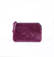 Pia Mini vernice iris - borsa make-up in pelle viola - Marta Ray