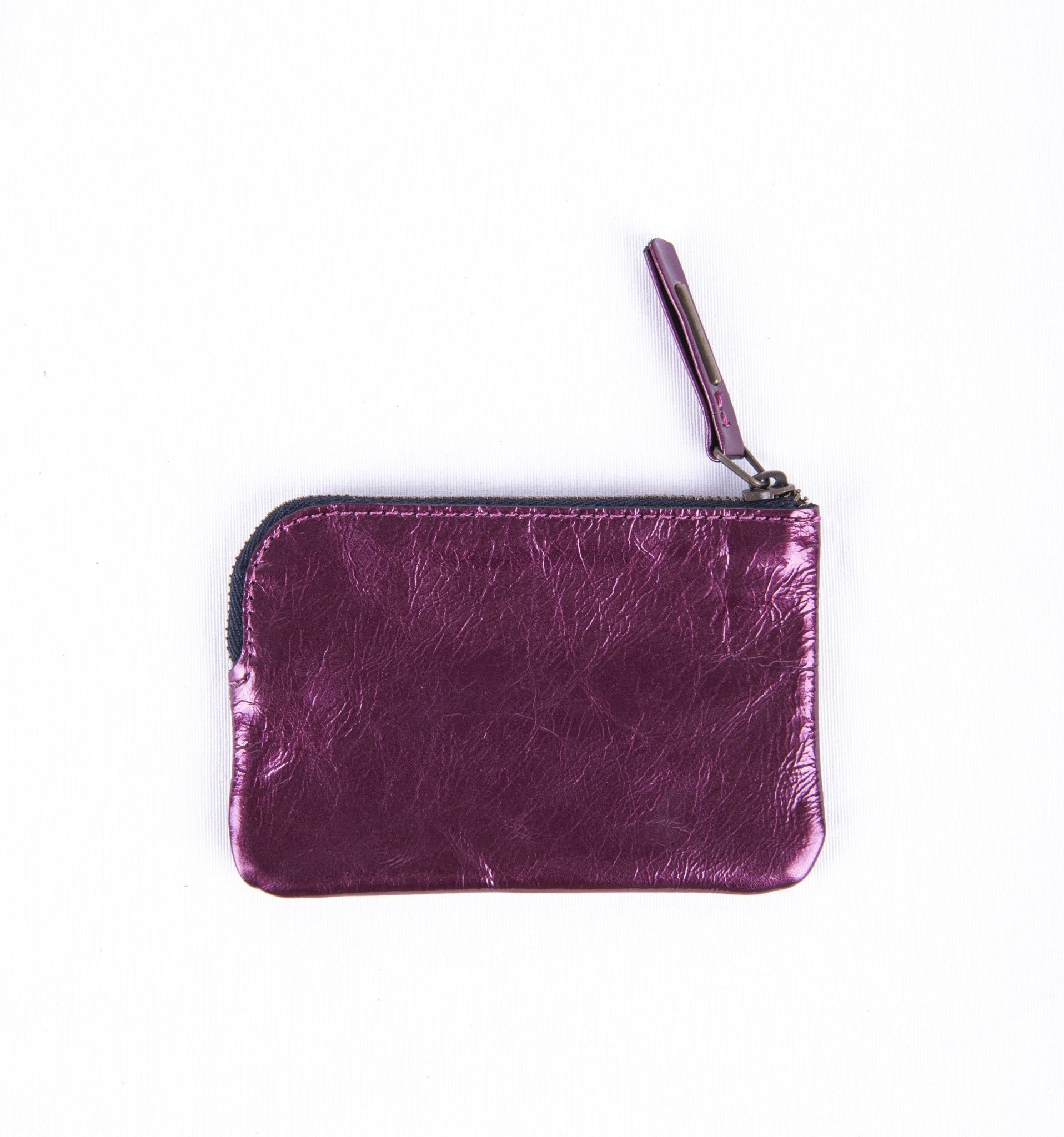 Pia Mini vernice iris - borsa make-up in pelle viola - Marta Ray