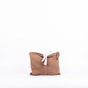Pilar bicolor long beach fango provenza - piattina a tracolla in pelle marrone - Marta Ray