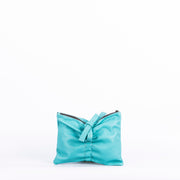 Pilar mousse turchese - piattina a tracolla in pelle blu - Marta Ray
