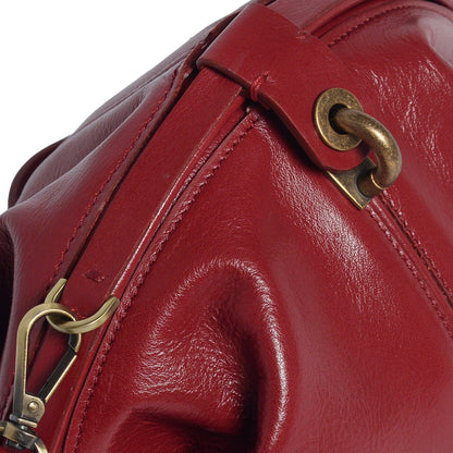 Pouf Medium glossy rubino - Marta Ray
