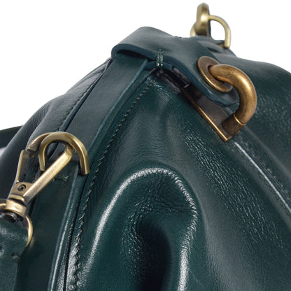 Pouf Medium glossy verde - Marta Ray