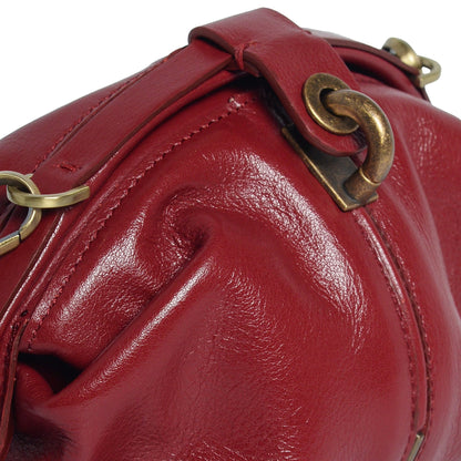 Pouf Small glossy rubino - Marta Ray