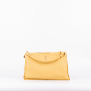 Rebecca mousse sole - borsa a tracolla e spalla in pelle gialla - Marta Ray