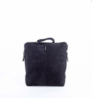 Roxy long beach nero - zaino in pelle nera - Marta Ray