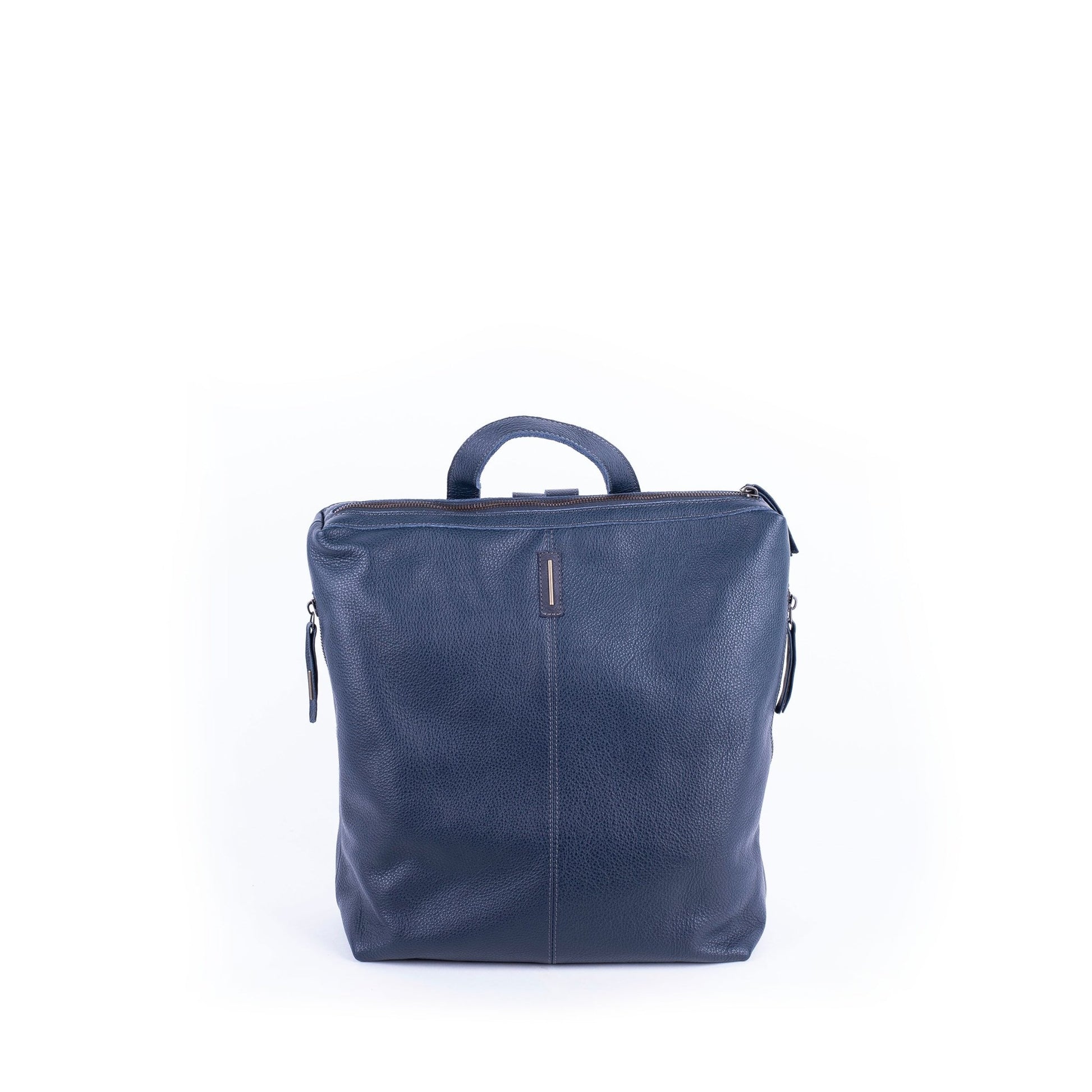 Roxy new york flag - zaino in pelle blu - Marta Ray