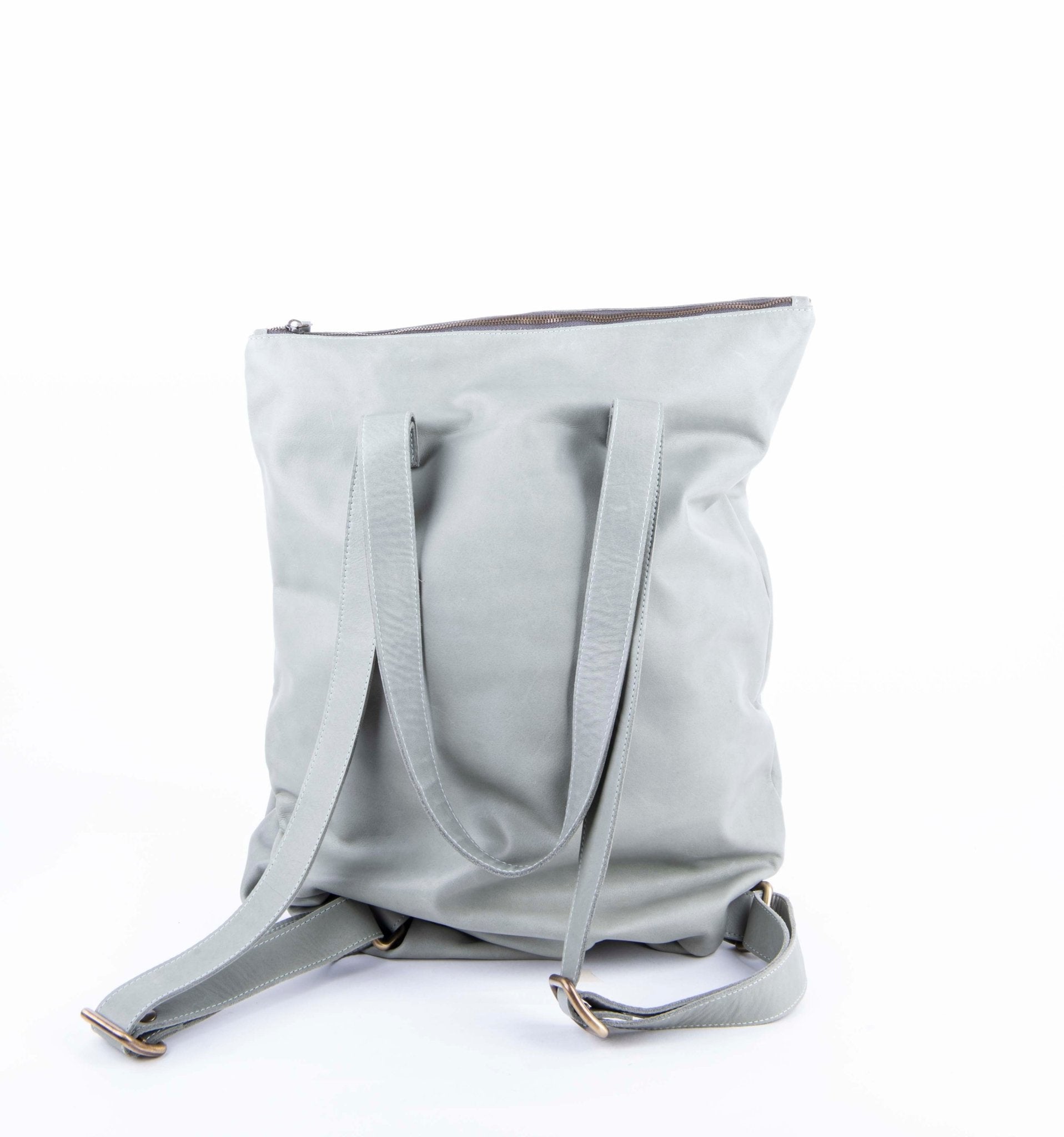 Rumi mousse edera - zaino in pelle verde - Marta Ray