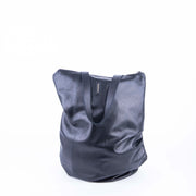 Rumi mousse nero - zaino in pelle nera - Marta Ray