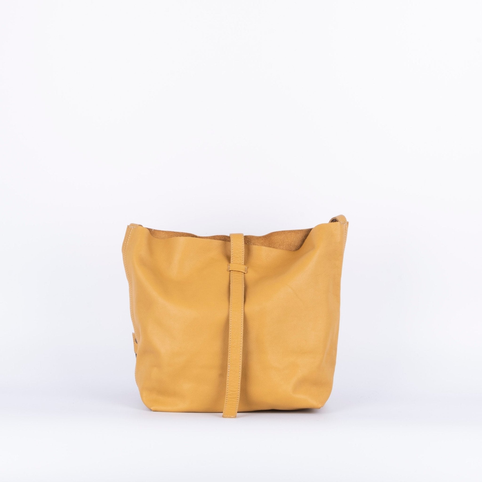 Sam amalfi giallo - borsa a tracolla in pelle gialla - Marta Ray