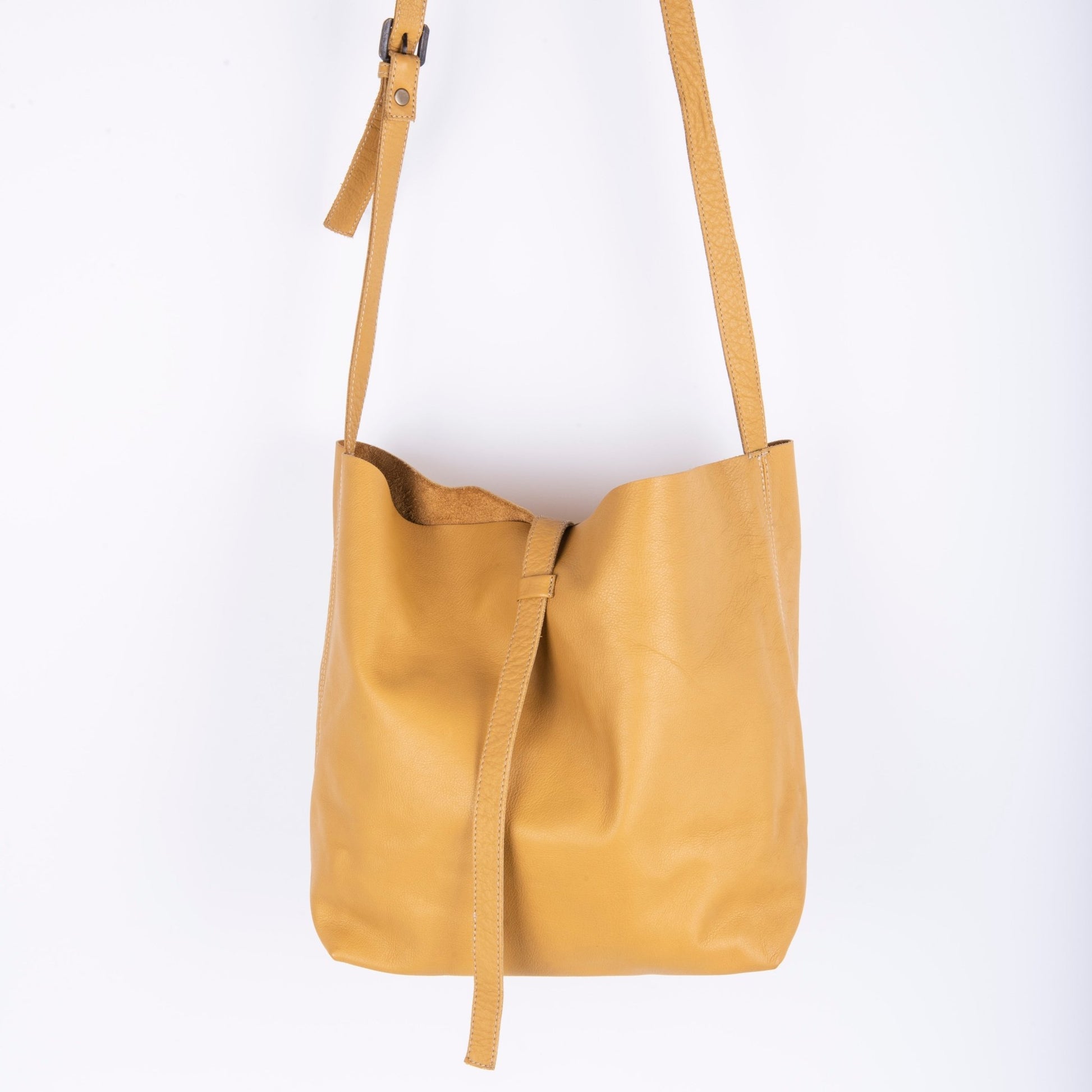 Sam amalfi giallo - borsa a tracolla in pelle gialla - Marta Ray