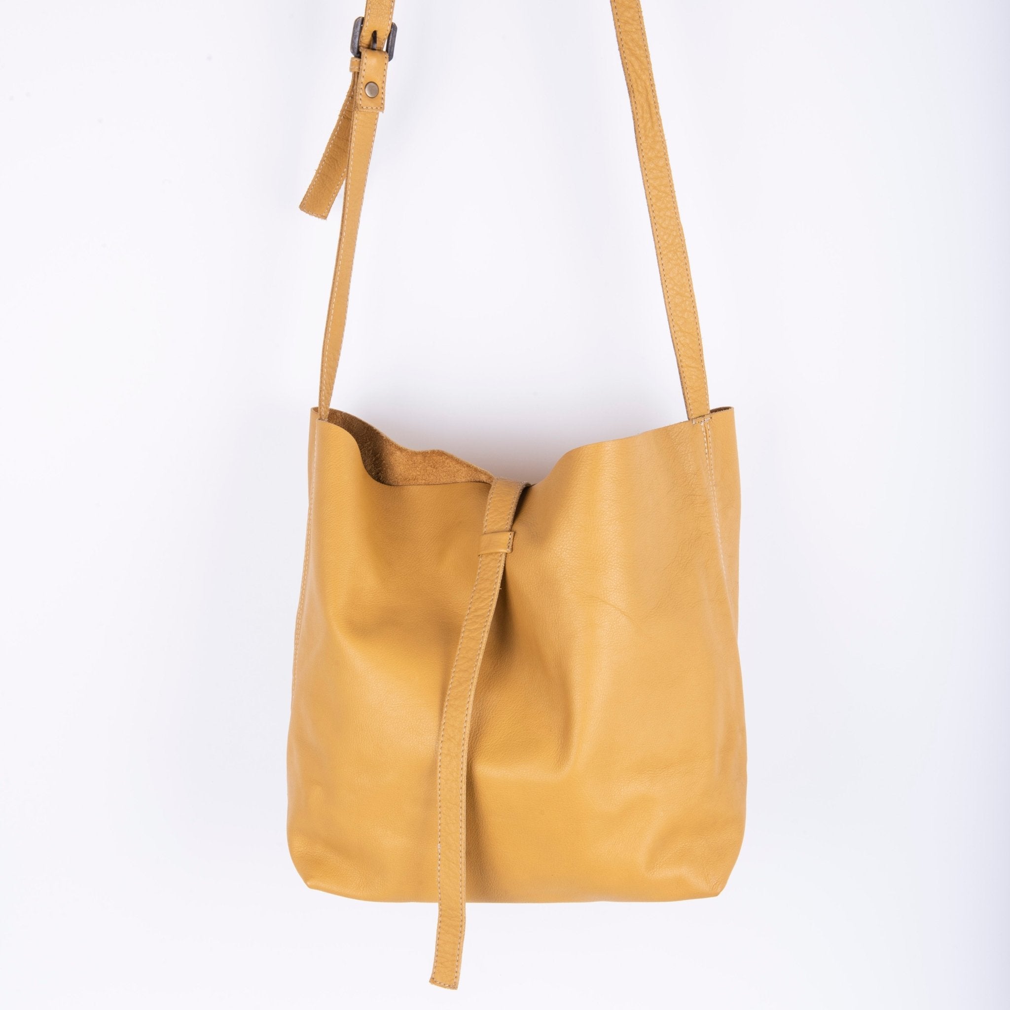 Sam amalfi giallo - borsa a tracolla in pelle gialla - Marta Ray