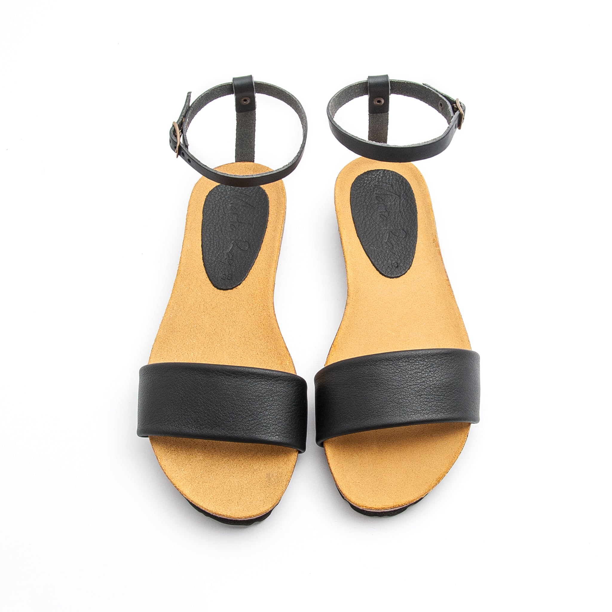 Sandalo otto mousse nero - Marta Ray