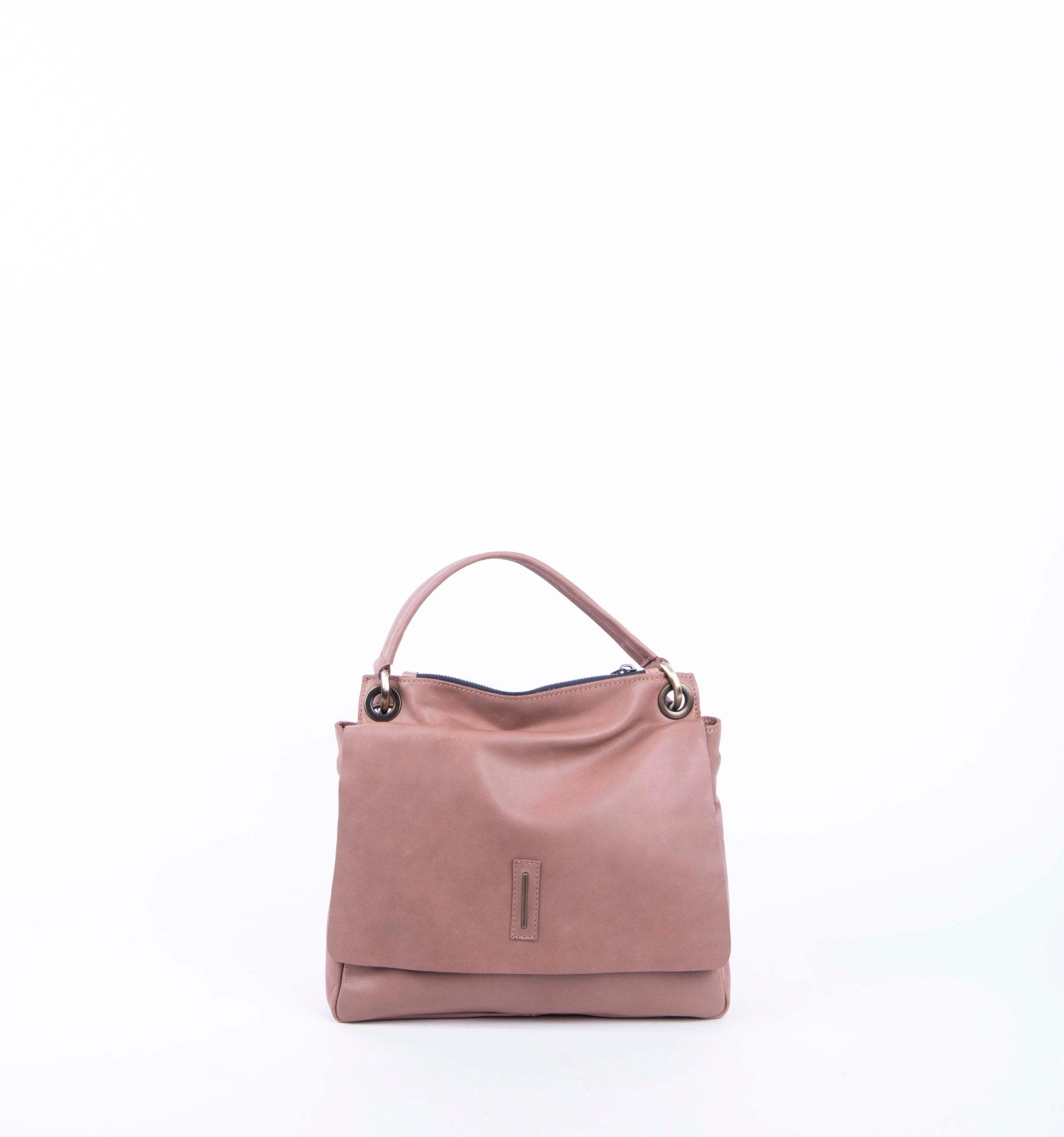 Sandy mousse cammeo - borsa a tracolla piccola in pelle rosa - Marta Ray