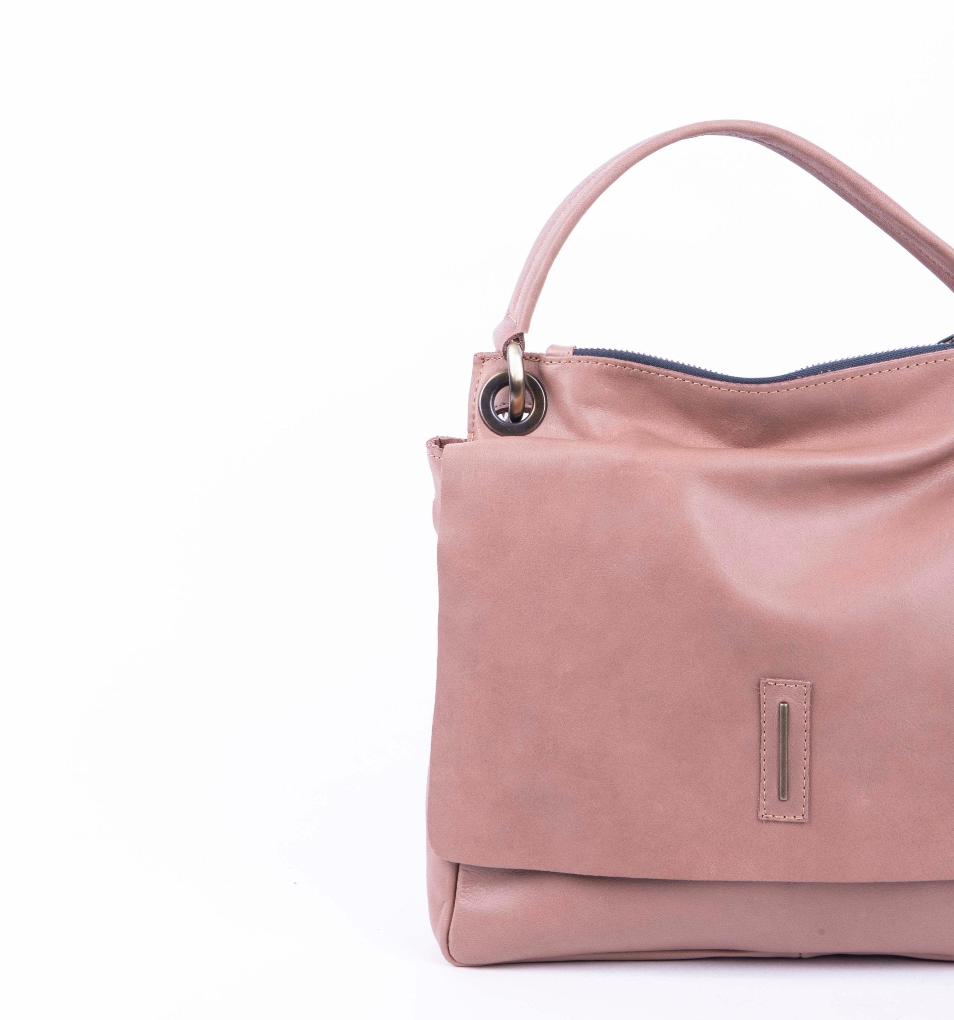 Sandy mousse cammeo - borsa a tracolla piccola in pelle rosa - Marta Ray
