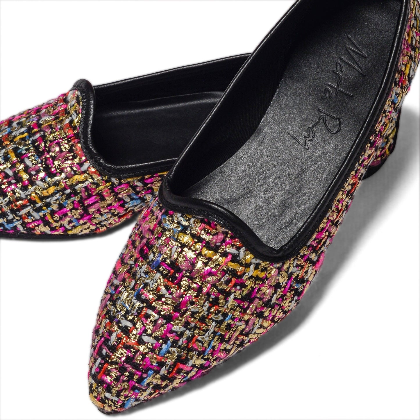 Scarpetta Flavia boucle laminato fuxia - Marta Ray