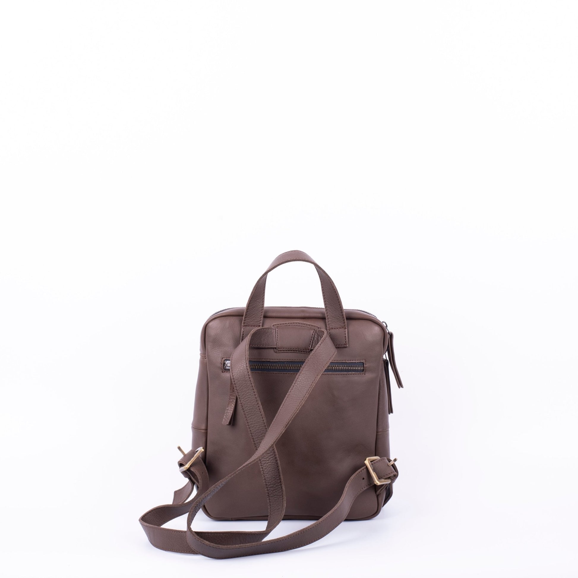 Seiko amalfi brown - zaino medio in pelle marrone - Marta Ray
