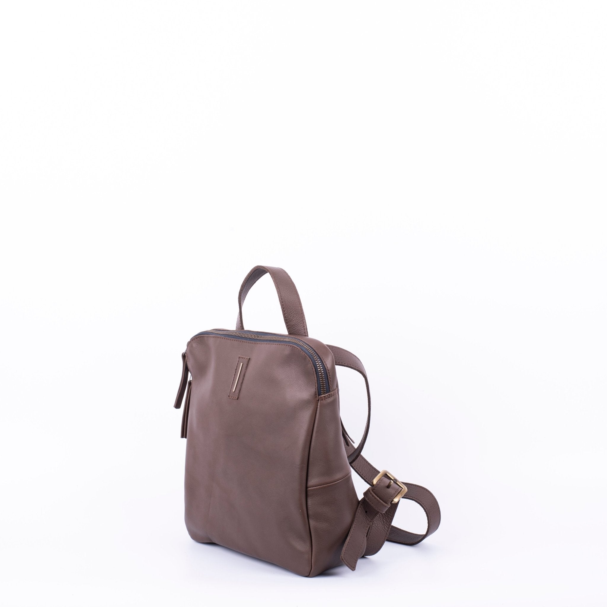 Seiko amalfi brown - zaino medio in pelle marrone - Marta Ray
