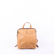 Seiko mousse camel - zaino medio in pelle color camel naturale - Marta Ray