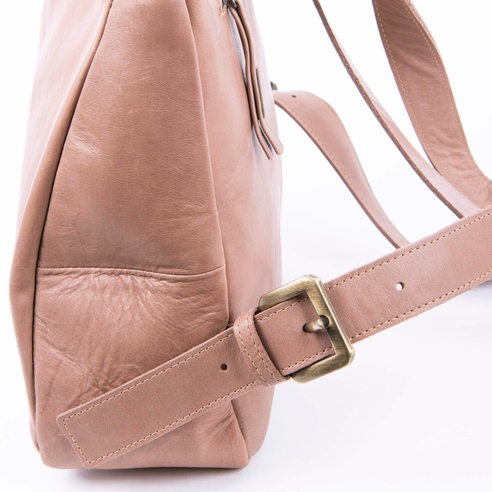 Seiko mousse cammeo - zaino medio in pelle rosa - Marta Ray