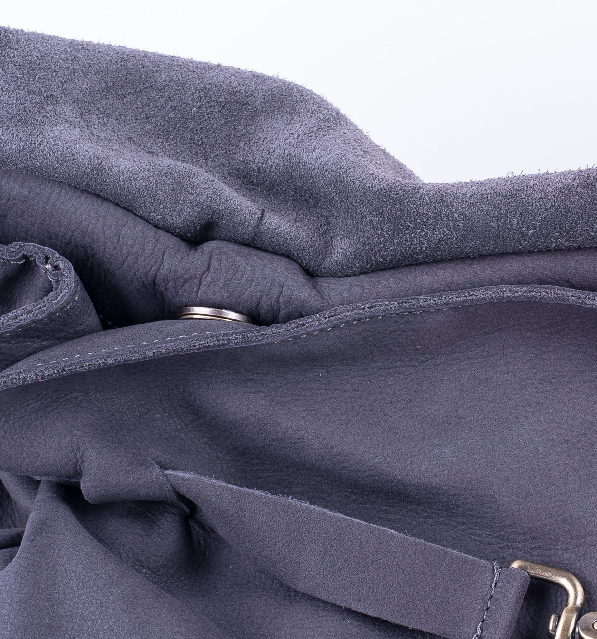 Selma long beach fumo - borsa a tracolla in pelle grigio - Marta Ray