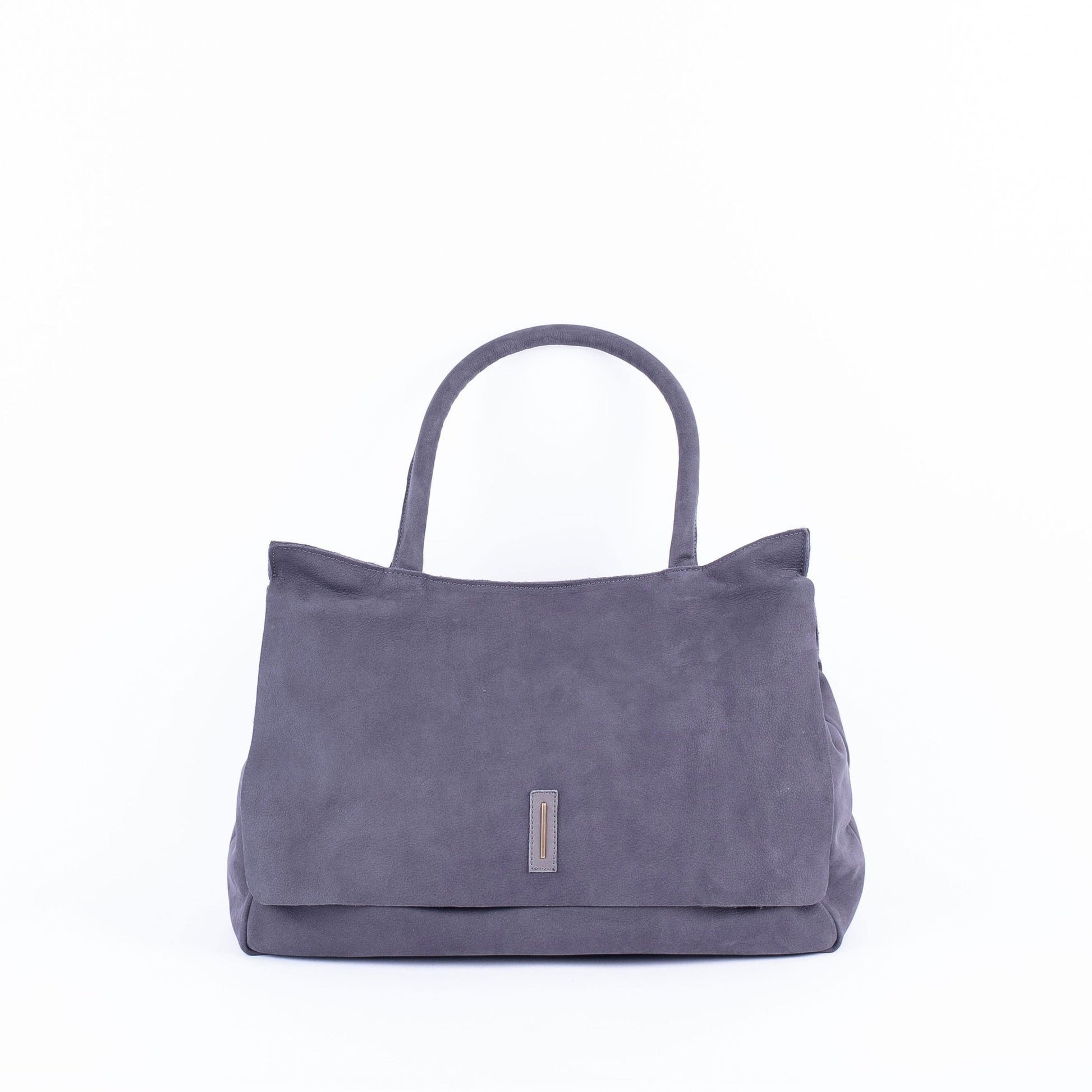 Selma long beach fumo - borsa a tracolla in pelle grigio - Marta Ray