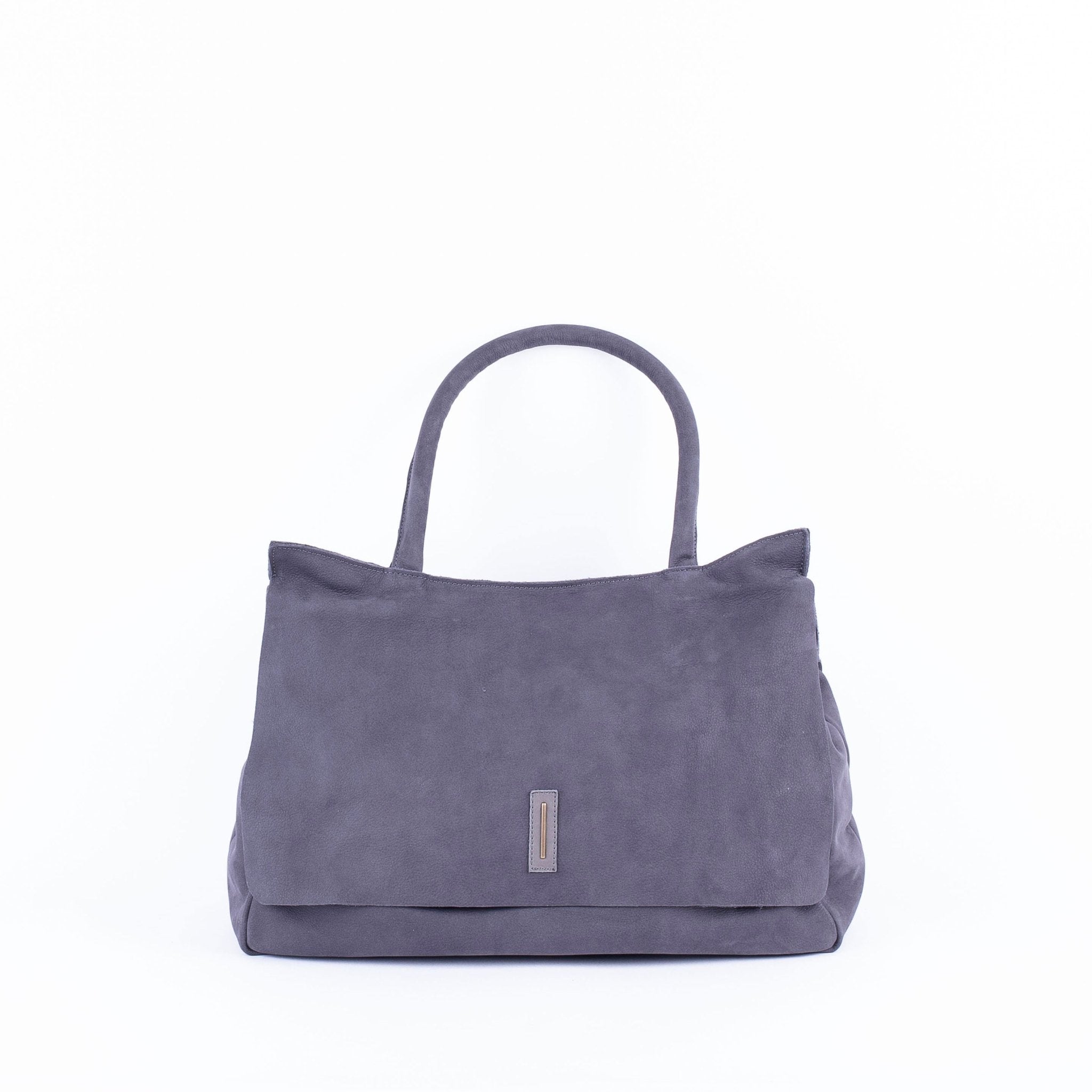 Selma long beach fumo - borsa a tracolla in pelle grigio - Marta Ray
