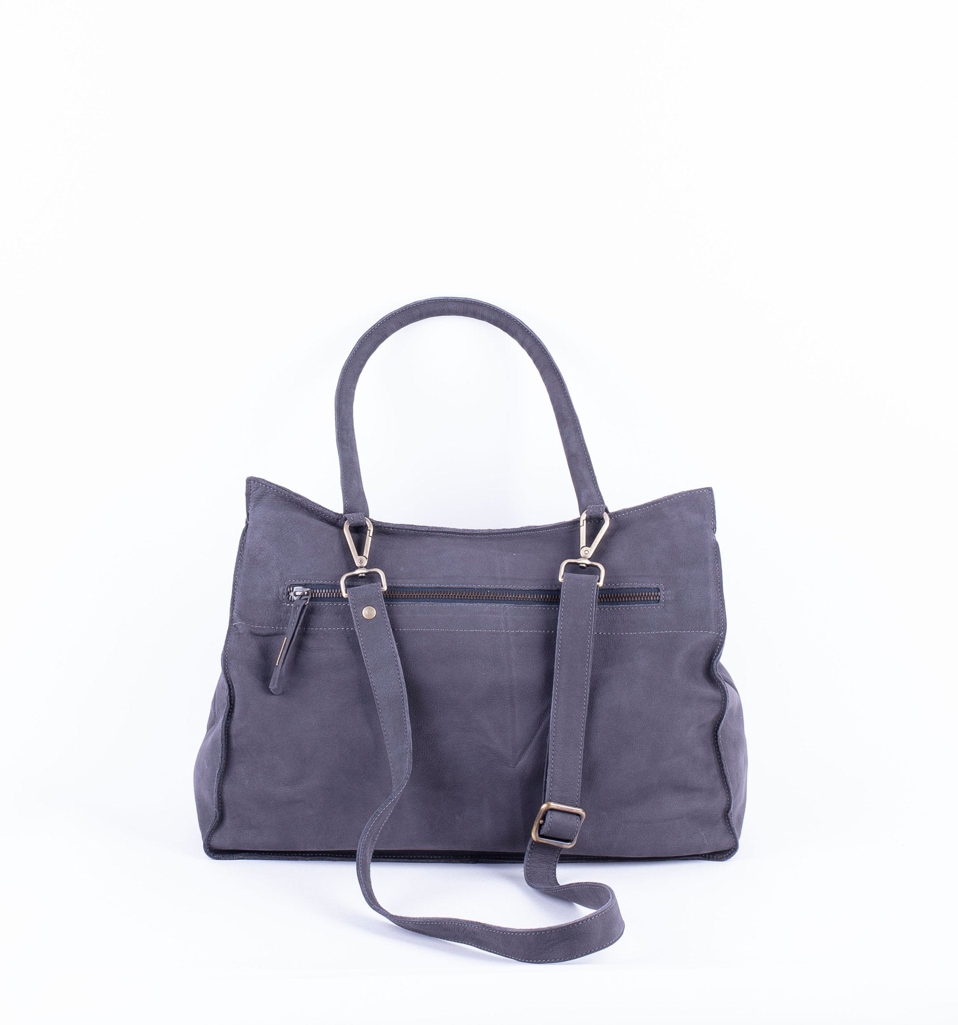Selma long beach fumo - borsa a tracolla in pelle grigio - Marta Ray
