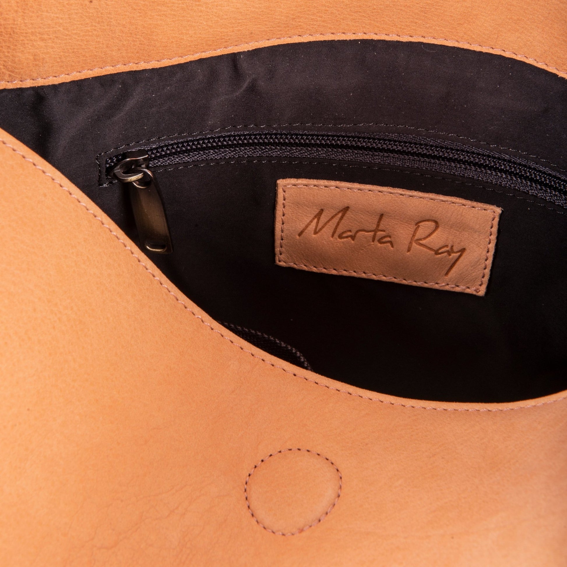 Serena long beach albicocca - borsa in pelle rosa - Marta Ray