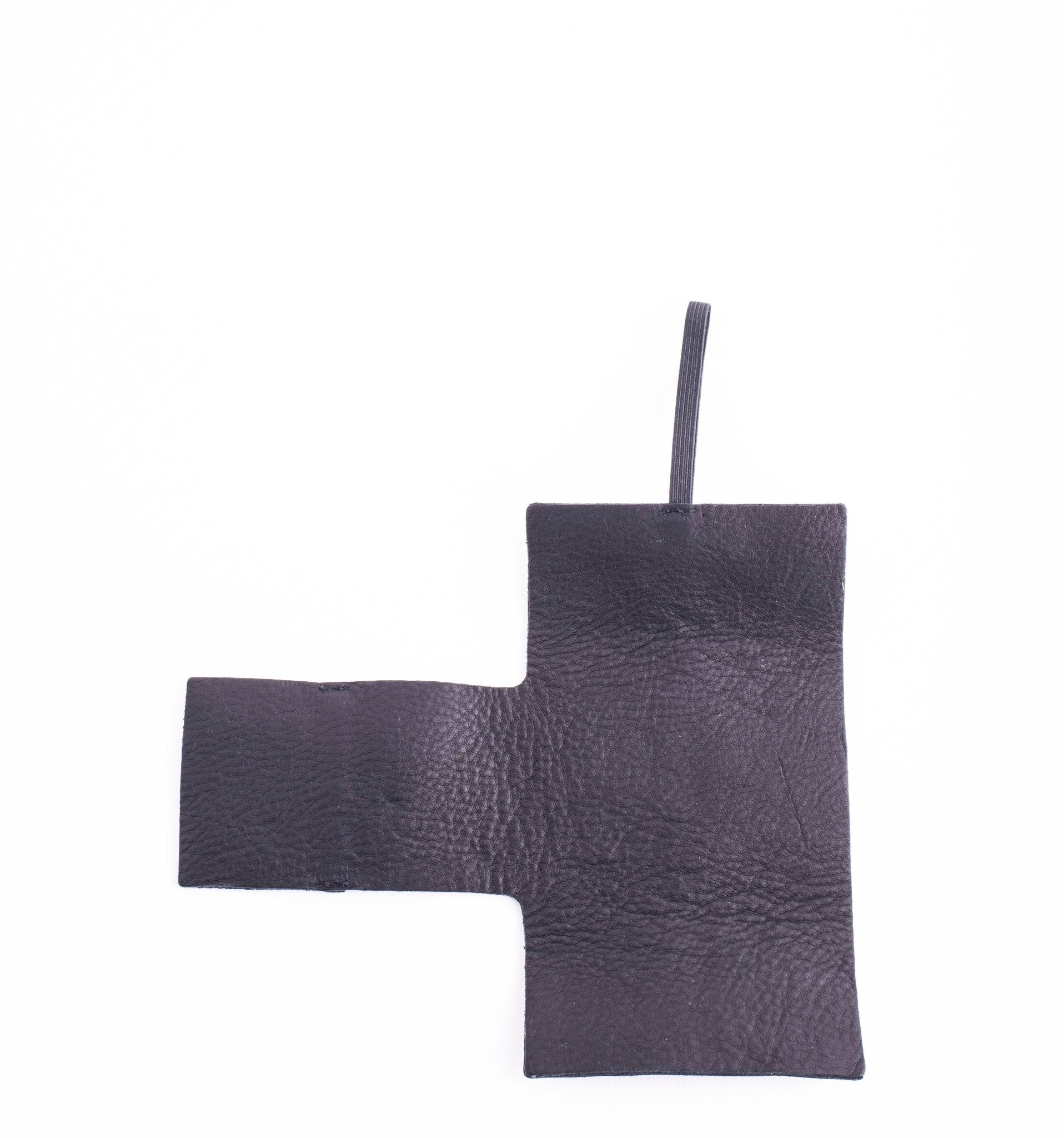 Shozo martellato nero - portafogli in pelle nera - Marta Ray