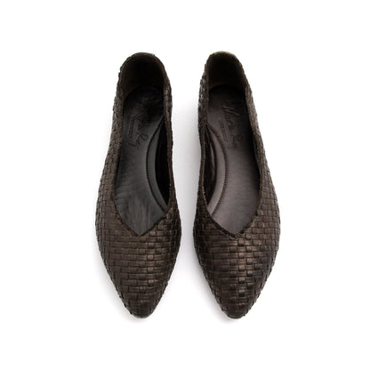 Soshu intrecciato tinto dark grey - Marta Ray