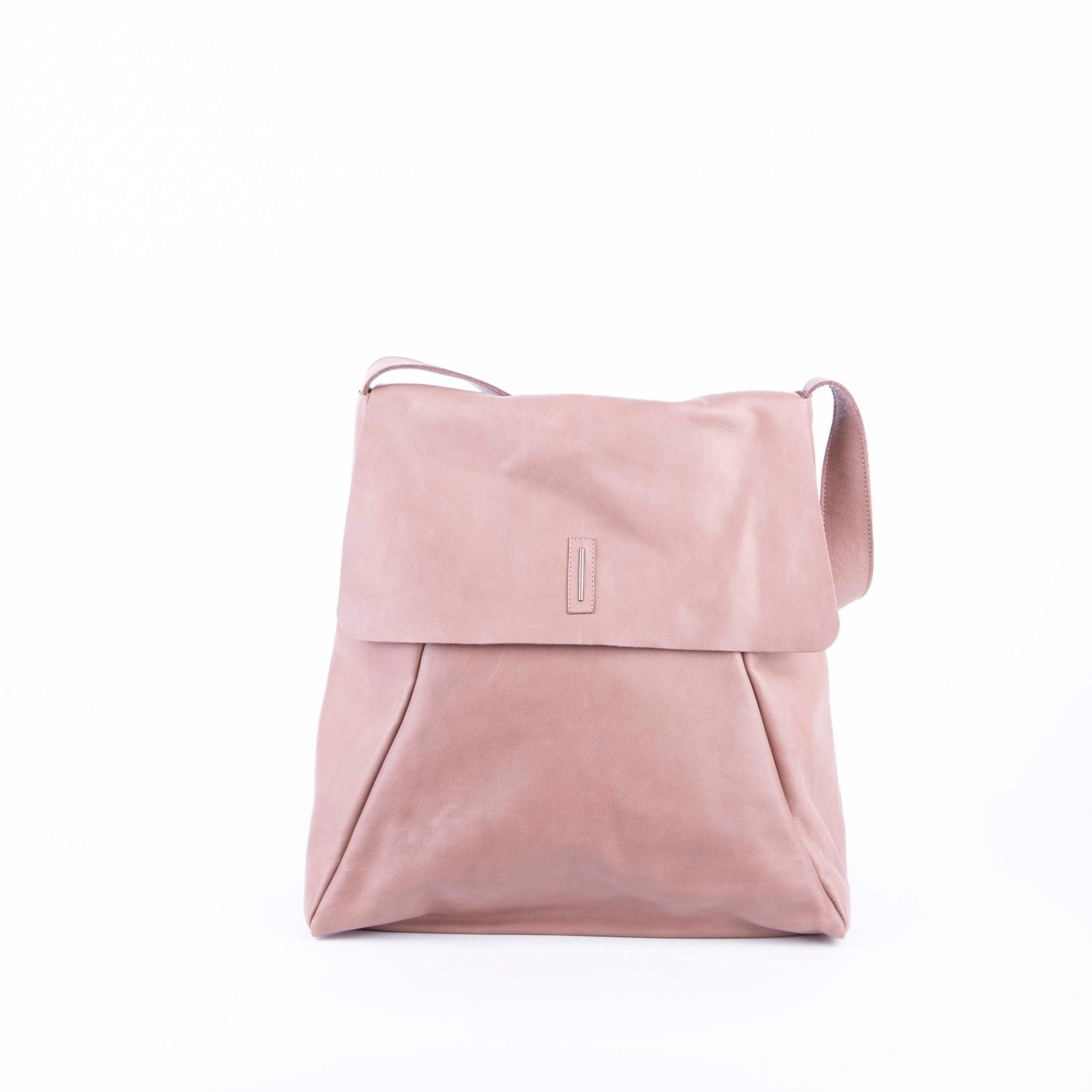 Stella mousse cammeo - borsa shopping in pelle rosa - Marta Ray