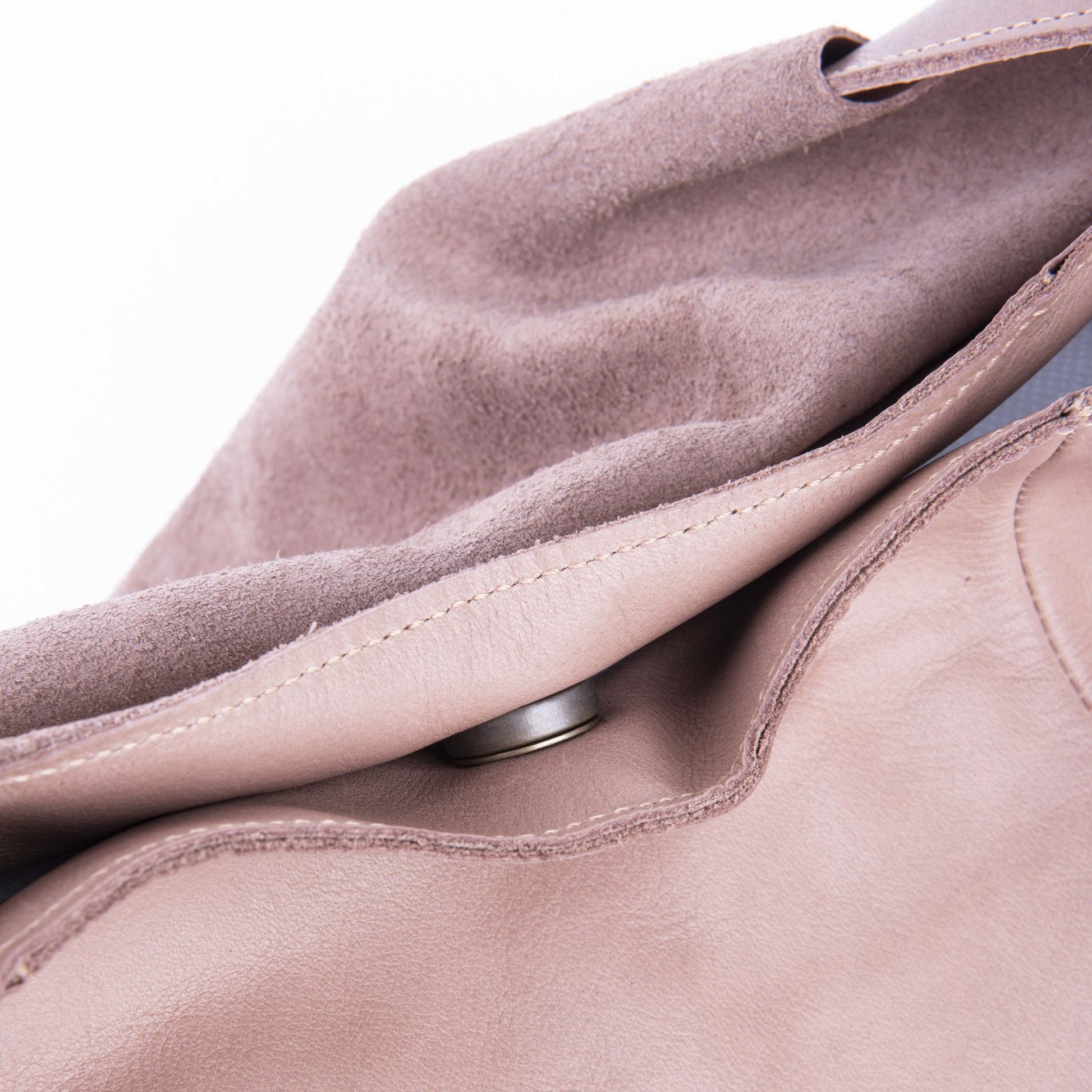 Stella mousse cammeo - borsa shopping in pelle rosa - Marta Ray