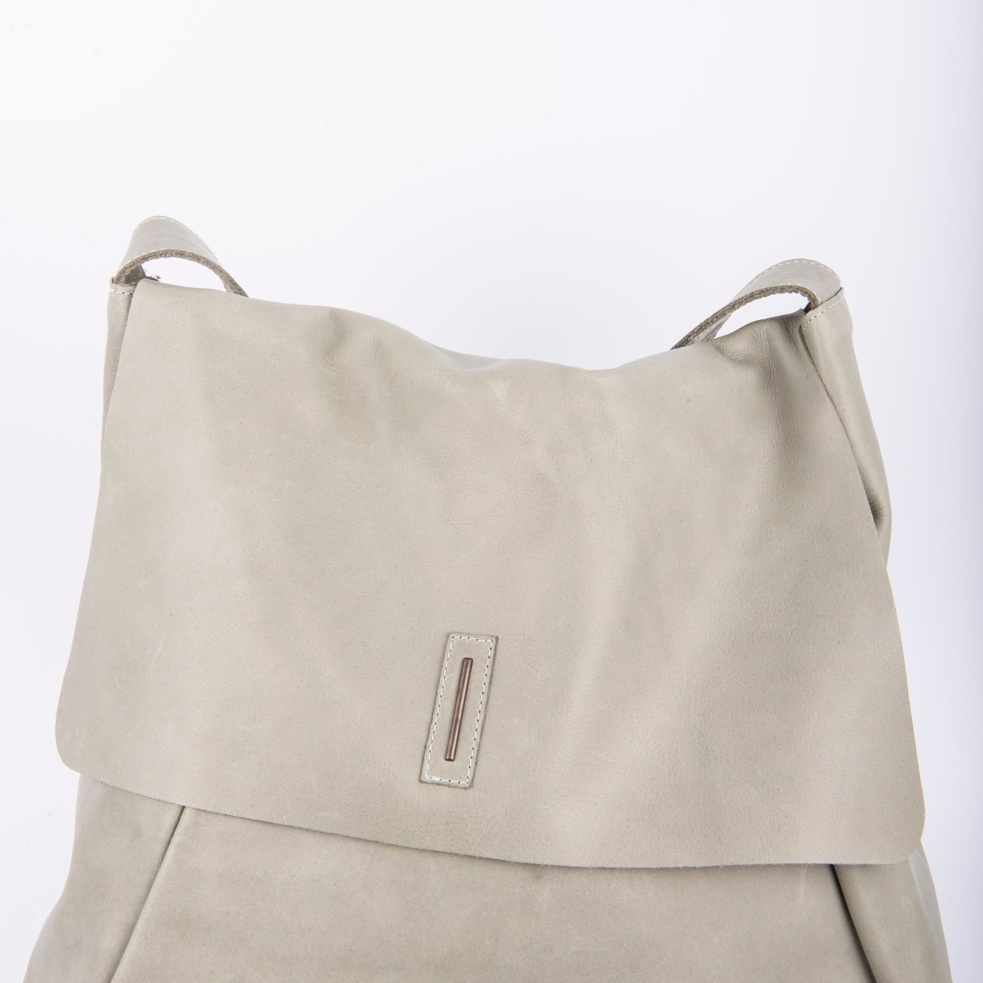 Stella mousse edera - borsa in spalla in pelle verde - Marta Ray