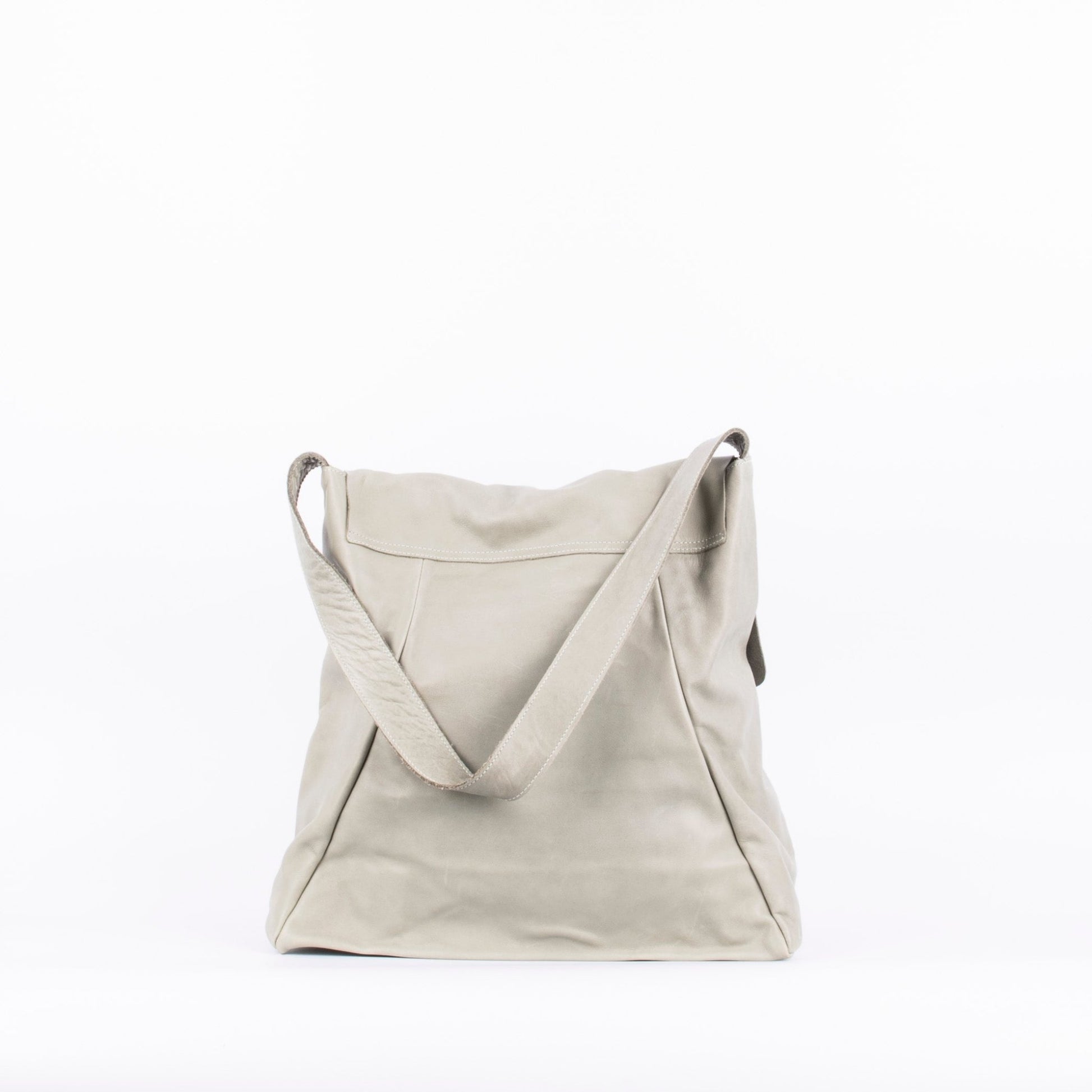 Stella mousse edera - borsa in spalla in pelle verde - Marta Ray
