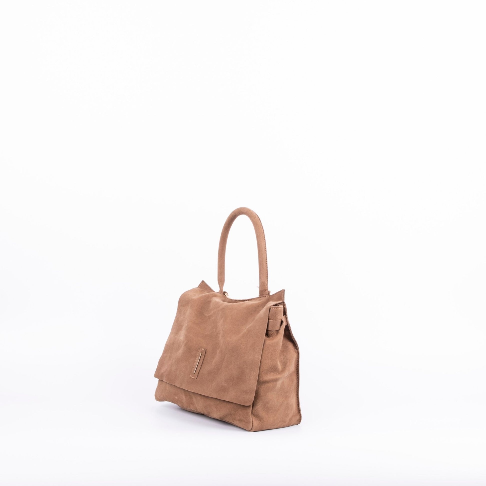 Sue long beach fango - borsa piccola a tracolla in pelle beige - Marta Ray
