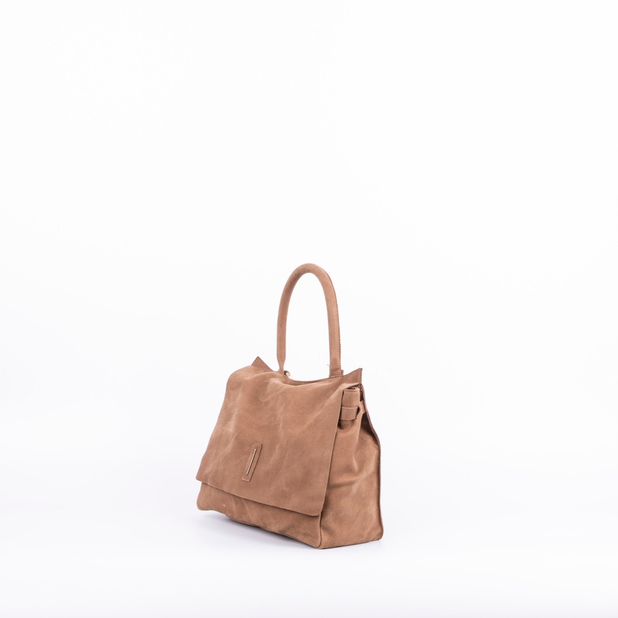 Sue long beach fango - borsa piccola a tracolla in pelle beige - Marta Ray
