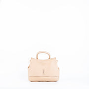 Sue mousse corda - borsa piccola a tracolla in pelle beige - Marta Ray