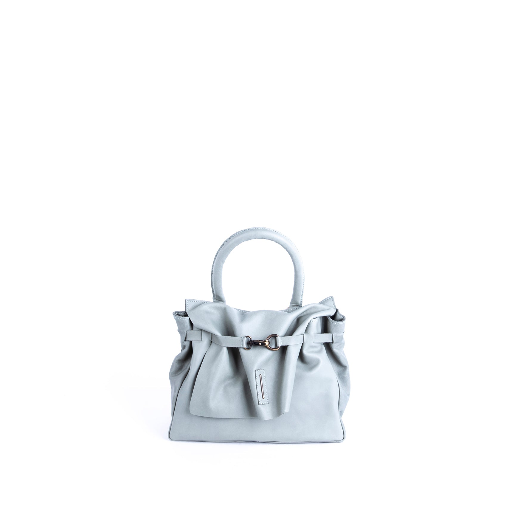 Sue mousse edera - borsa piccola a tracolla in pelle verde - Marta Ray