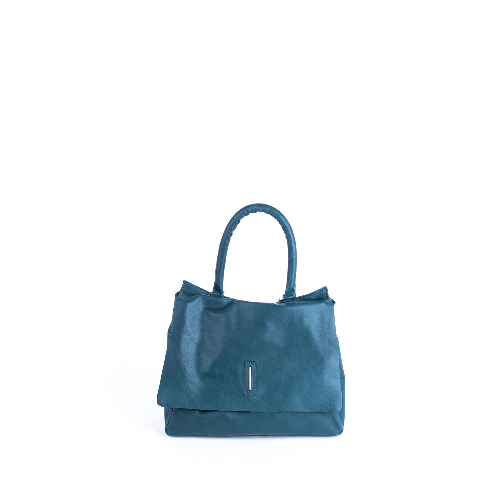 Sue mousse ottanio - borsa piccola a tracolla in pelle blu - Marta Ray