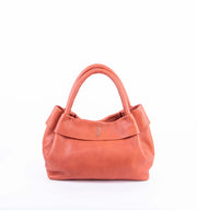 Suela bull zucca - borsa a spalla morbida pelle arancione - Marta Ray