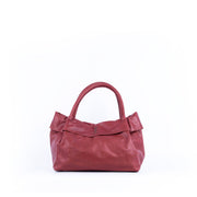 Suela mousse cuoio inglese - borsa a spalla morbida pelle marrone - Marta Ray
