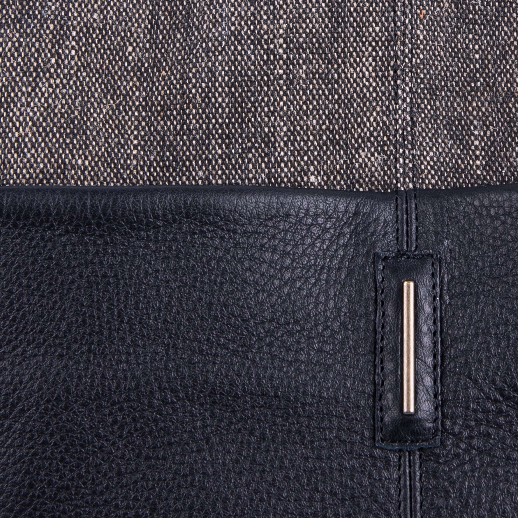 Summer alamat + bull nero - borsa shopping in pelle nera - Marta Ray