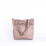 Tamami mousse malto - borsa shopping in pelle beige - Marta Ray