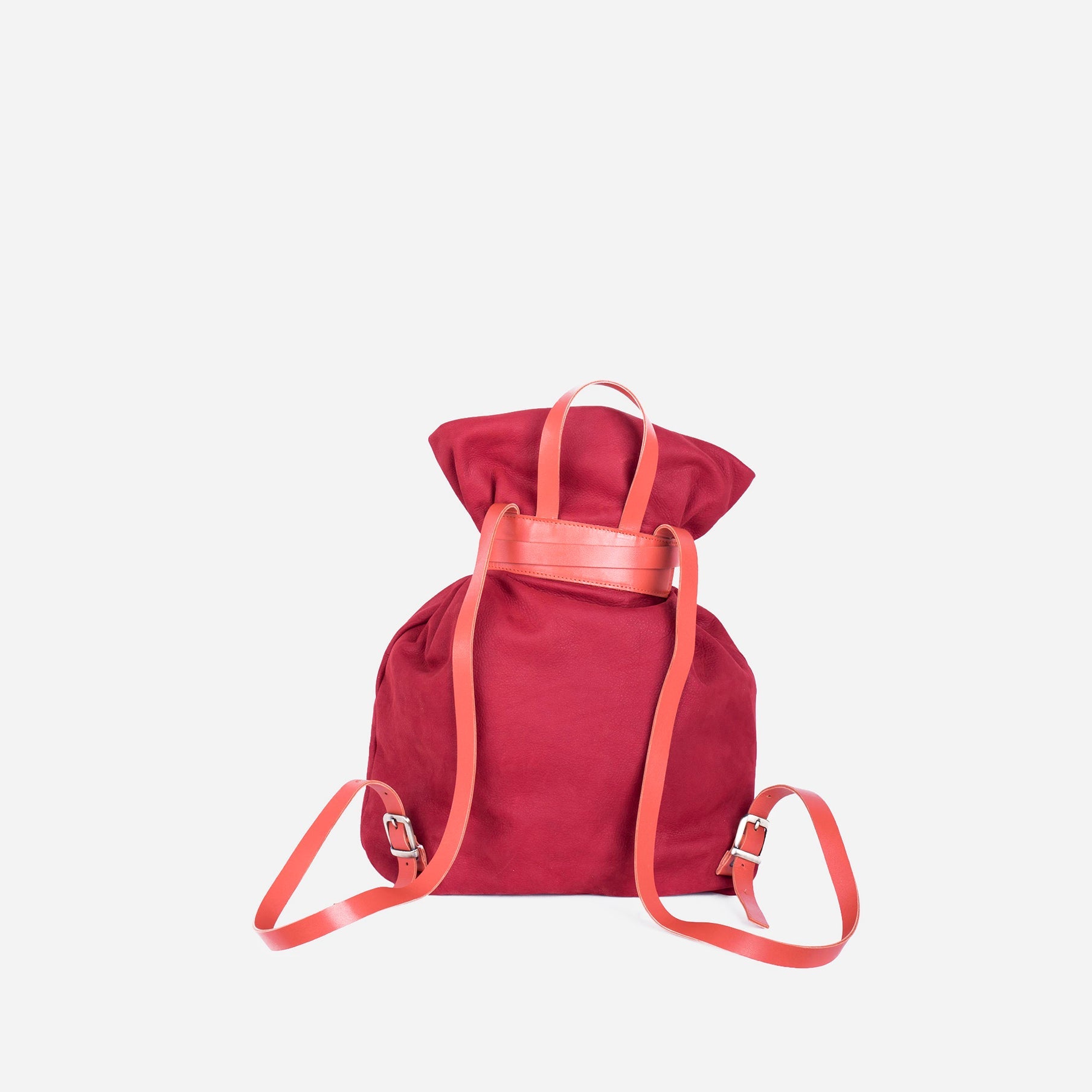 Tiffany long beach rosso + trill heat - zaino in pelle rossa - Marta Ray