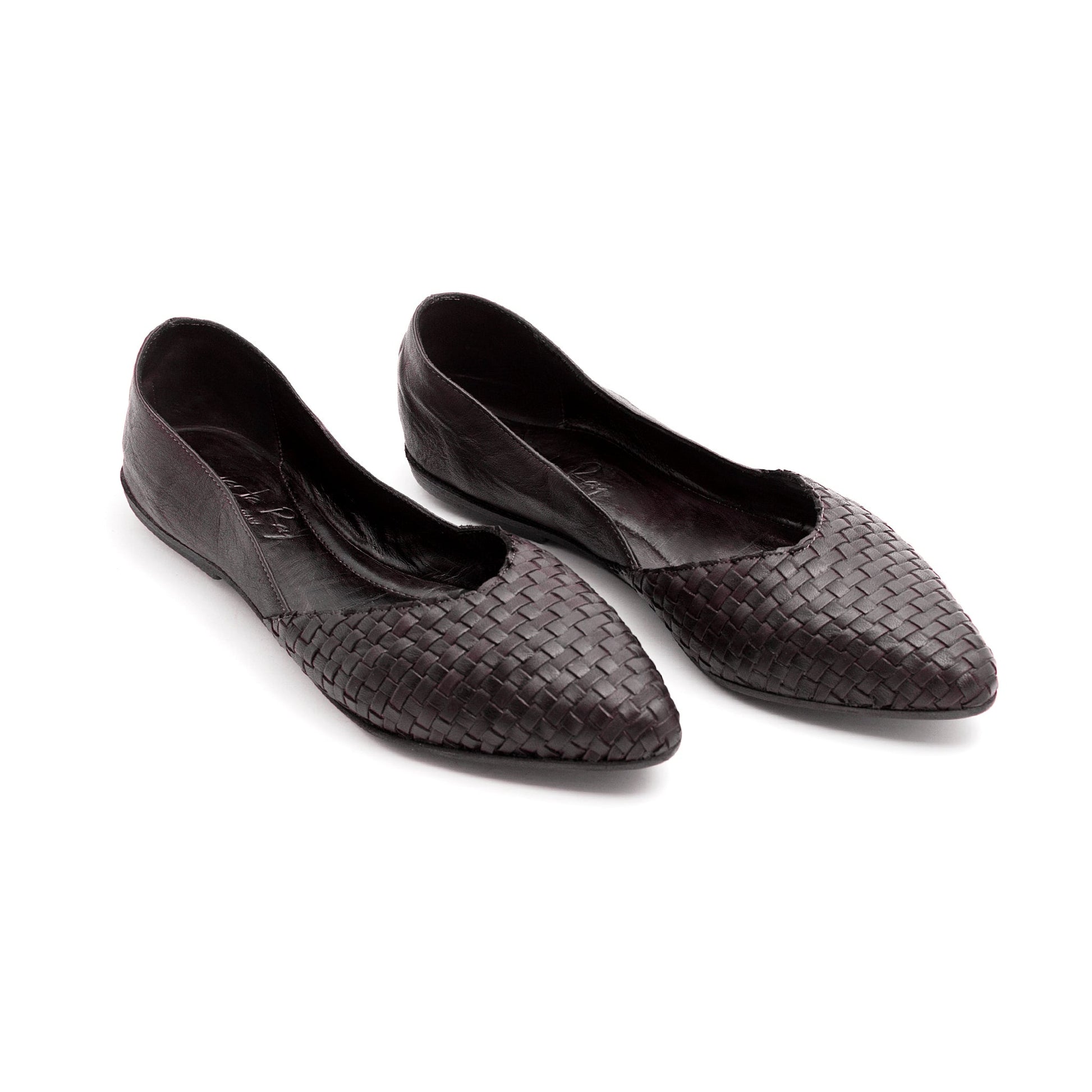 Toson intrecciato tinto dark grey - Marta Ray