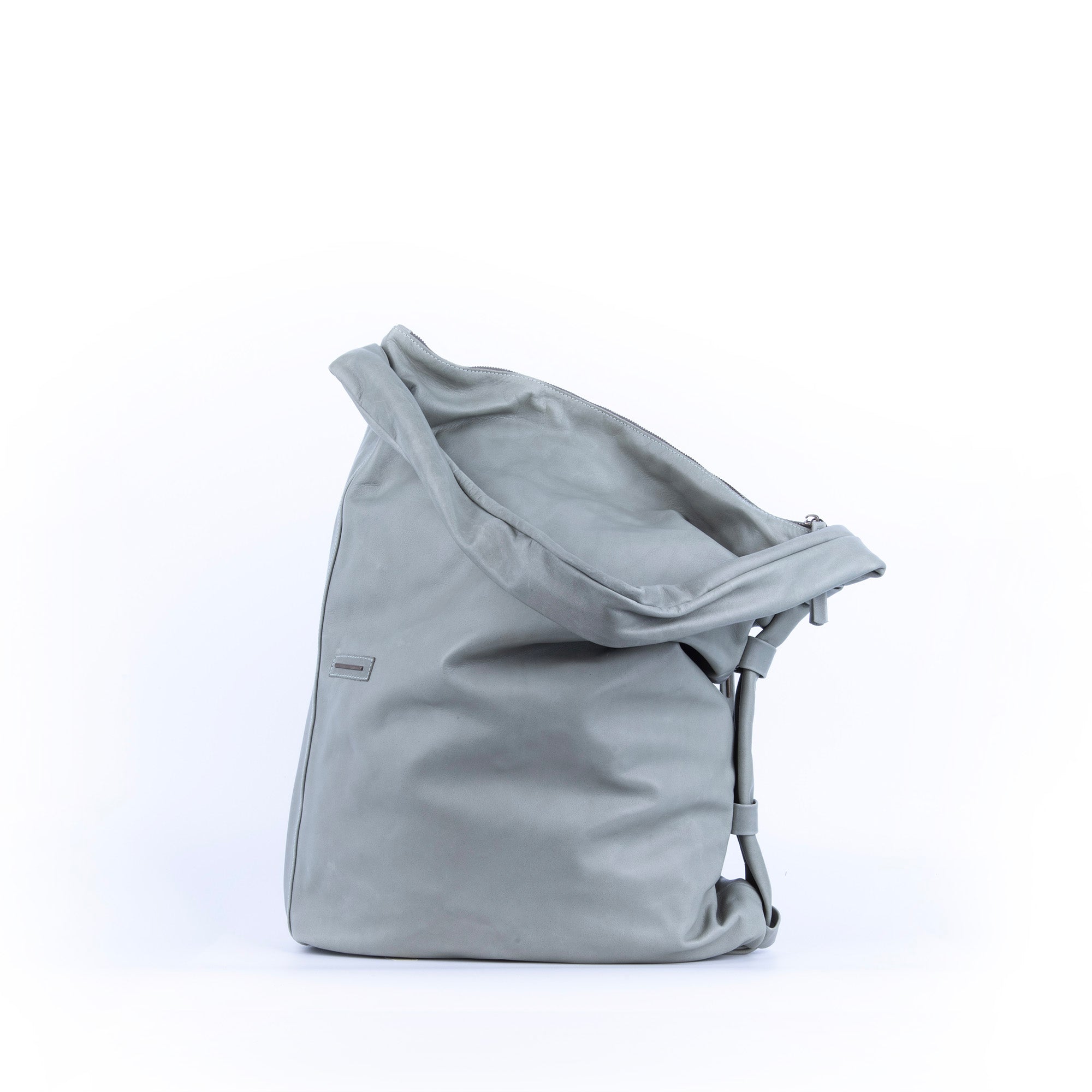Zosia mousse edera - zaino in pelle verde trasformabile in borsa a spalla o a tracolla - Marta Ray